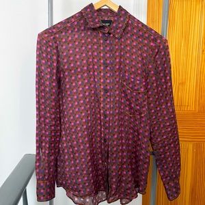 Rachel Comey Geometric print Blouse Sz 0